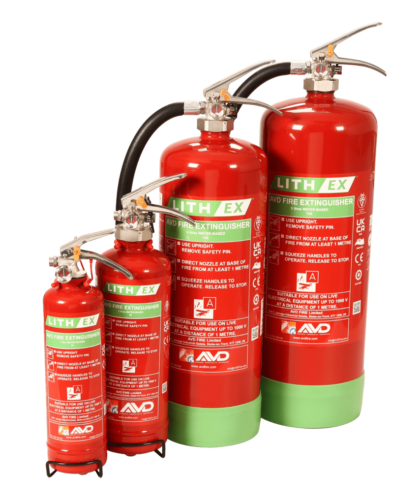 Lithium Battery Fire Extinguishers