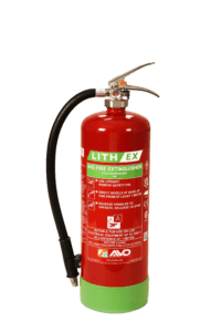 6 Litre Lithium-Ion Battery Fire Extinguisher