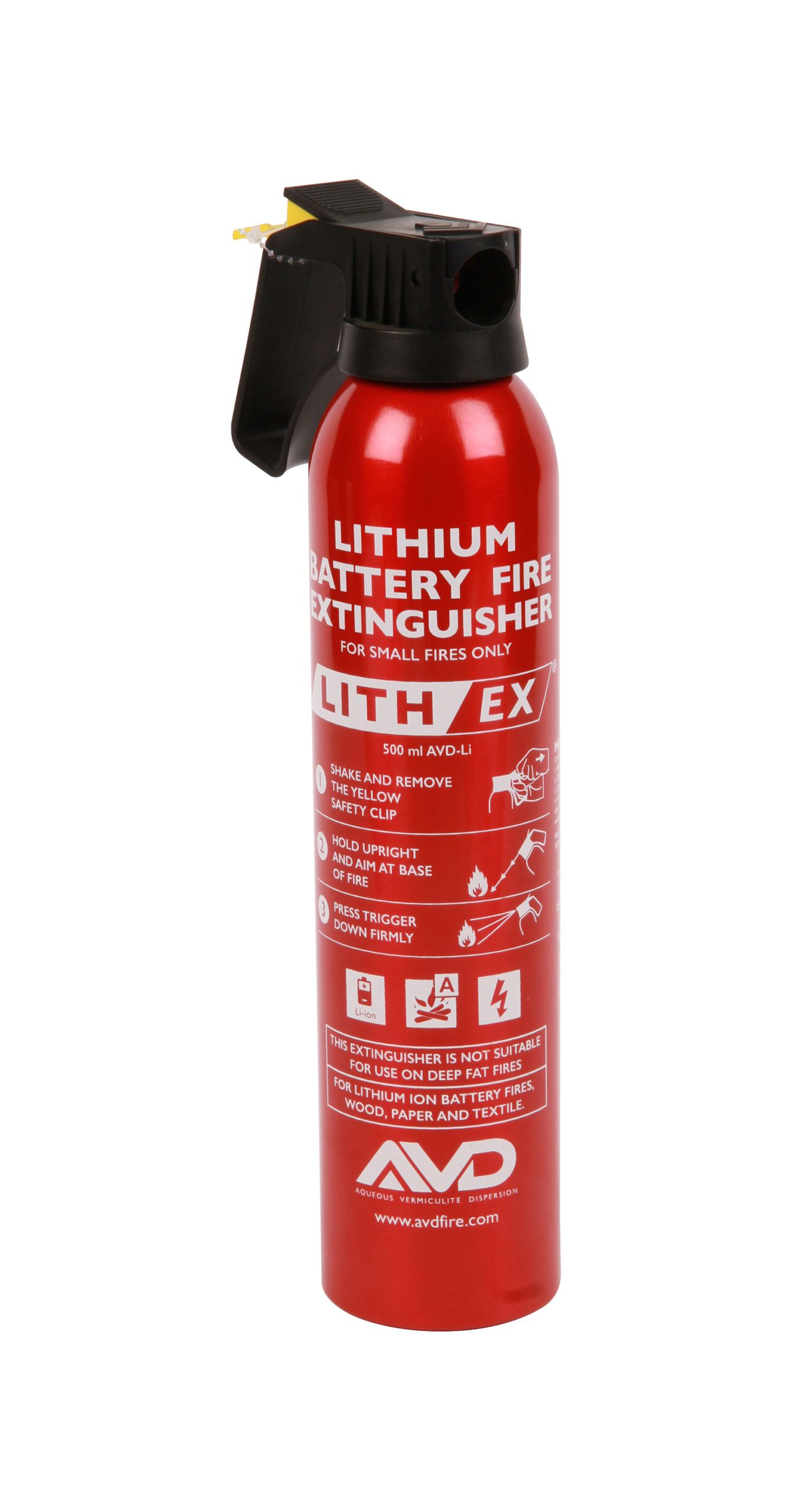 min persoonlijkheid Leegte Lith-Ex Aerosol Fire Extinguisher - AVD Fire
