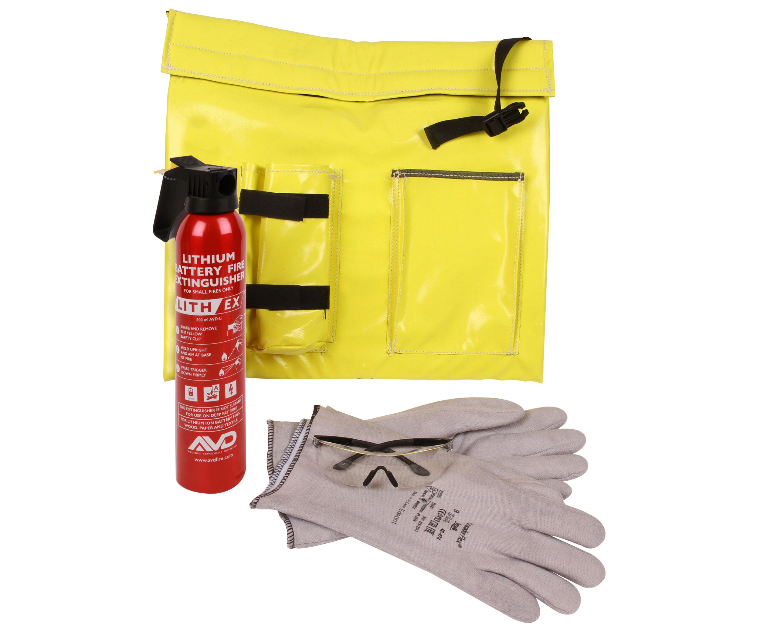 An AVDFire Suppression Kit suitable for small boats and yachts for fire safety