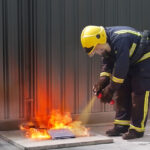 Lithium Ion Battery Fire Extinguisher 500ml extinguishing laptop fire